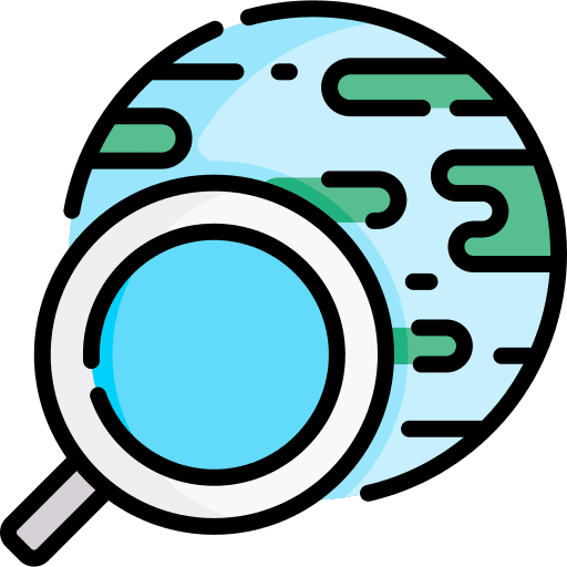Explorer globe search explorer icon