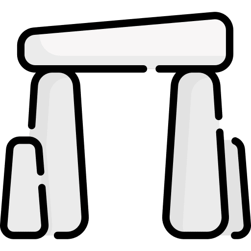 Stonehenge landmark prehistoric monument icon