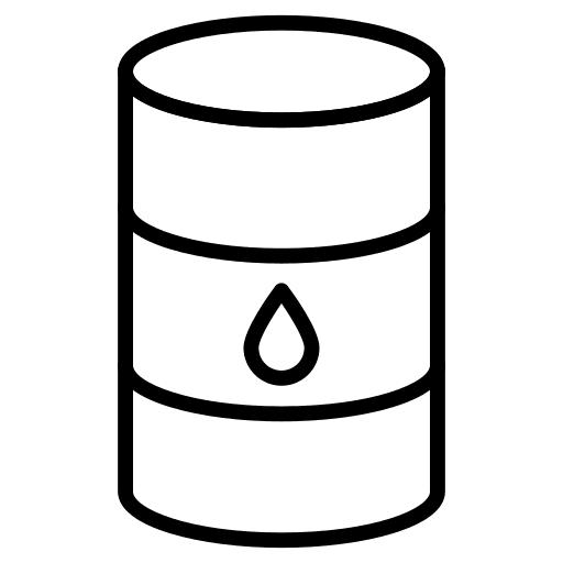 Oil barrel industry oil barrel oil mining icon