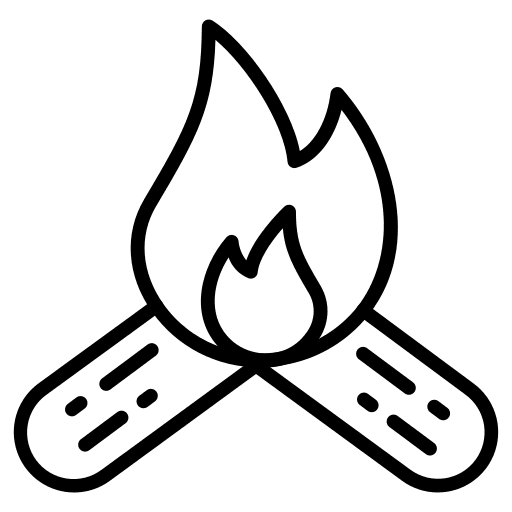 Firewood firewood wood fire icon