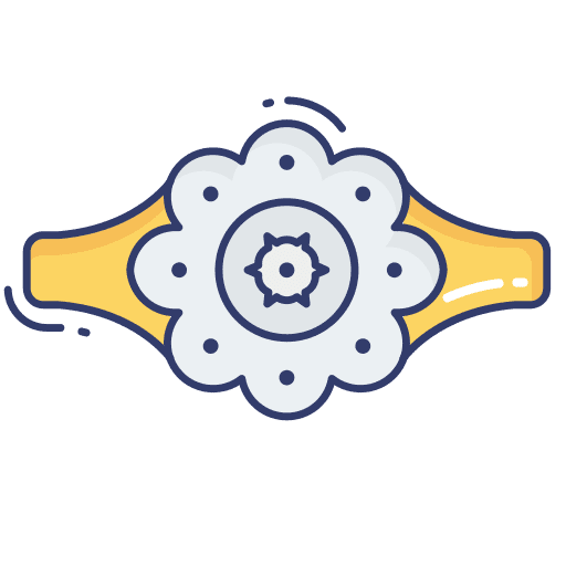 Bracelet bangle fashion jewelry icon