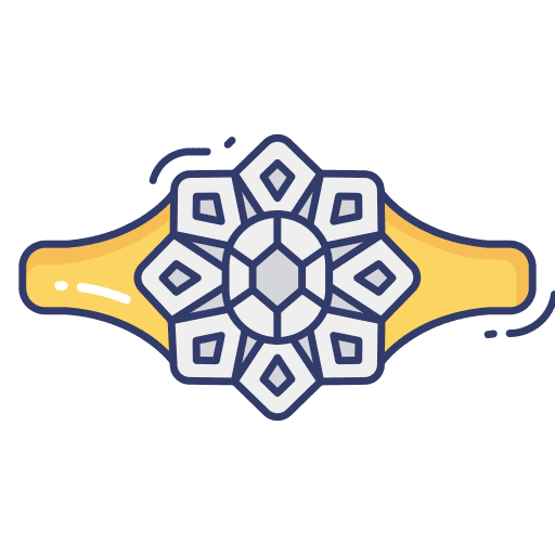 Diamond ring diamond ring fashion crystal icon