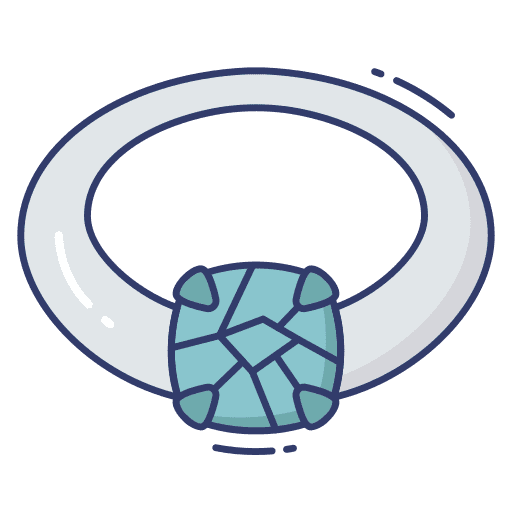 Diamond ring fashion diamond ring wedding ring icon