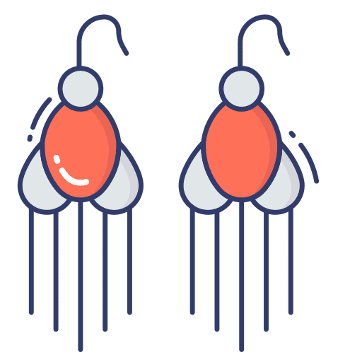 Earrings accessories jewelry fashion icon