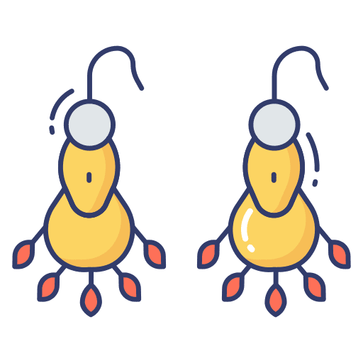 Earrings earrings fashion jewelry icon