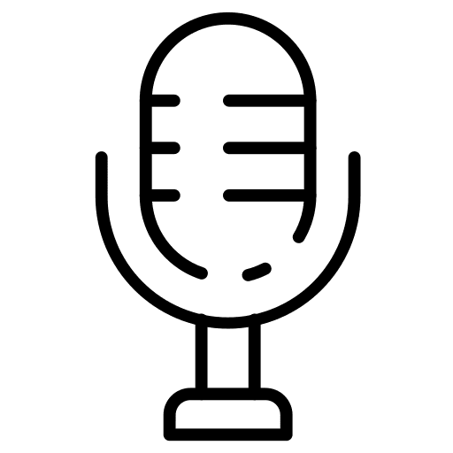 Mic radio mic microphone icon