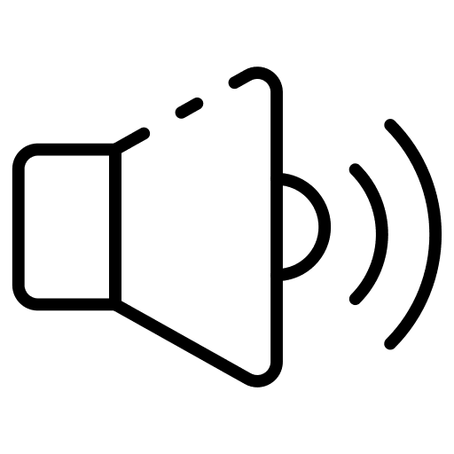 Speaker audio sound multimedia icon