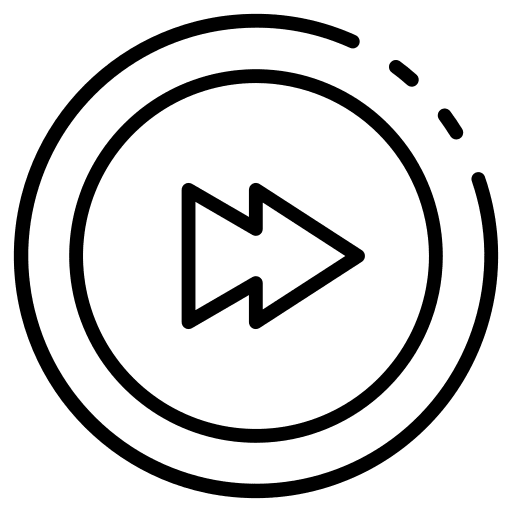 Forward forward option directional icon