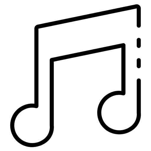 Music music quaver multimedia icon