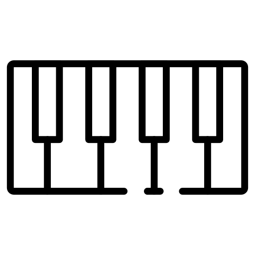 Piano classical piano music icon