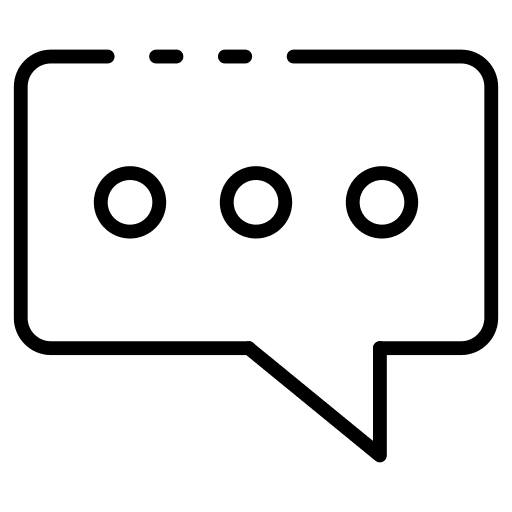 Message dialogue communication comments icon