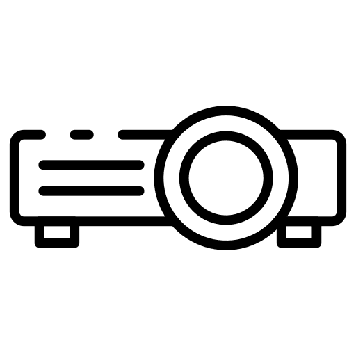 Projector multimedia video projector icon