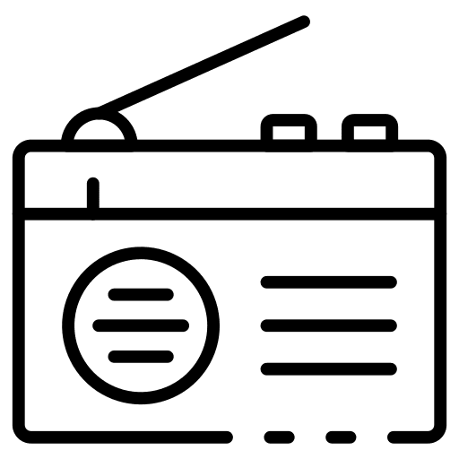 Radio radio technology antenna icon