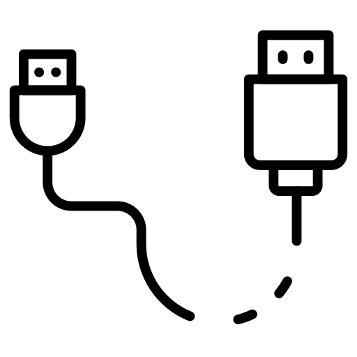 Cable connector connection cable icon