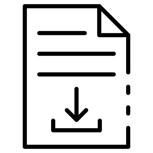 Document storage file document icon