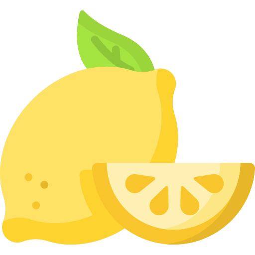 Lemon healthy lemon citrus icon