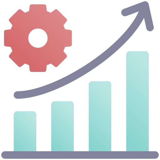 Data driven analysis analytics data icon