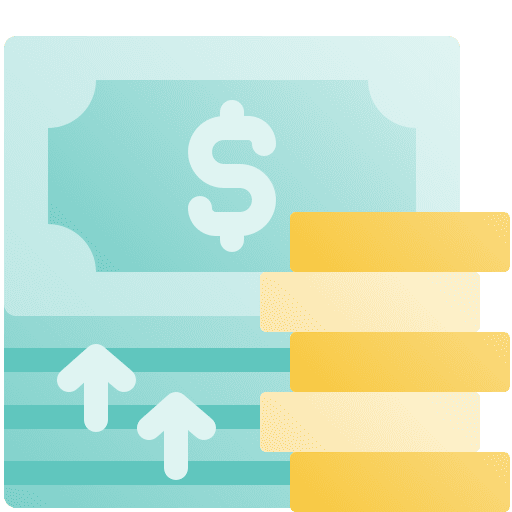 Profit business and finance profit money growth icon