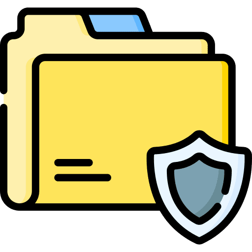 Folder data storage archive ui icon