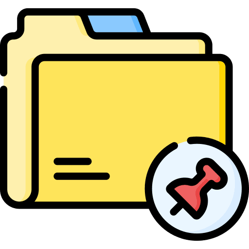 Folder files and folders archive folder icon