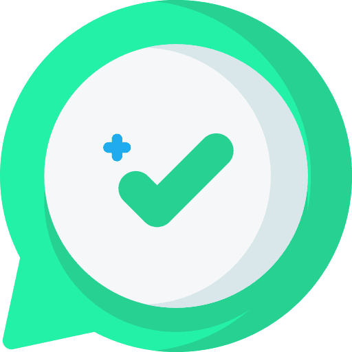 Accepted check mark accepted feedback icon