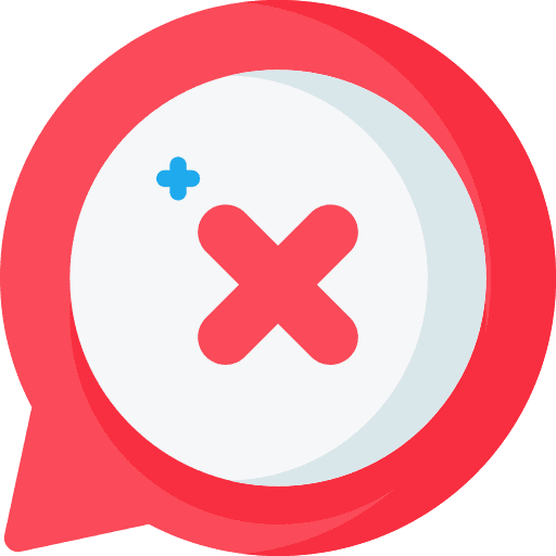 Declined declined ui cross icon