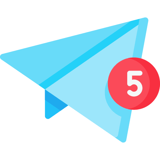 Notification alert email message icon