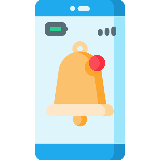 Notification bell electronics smartphone notification bell icon