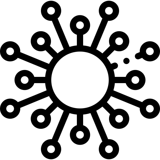 Dandelion gardening flower plant icon