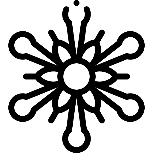 Lantana botanical blossom petals icon