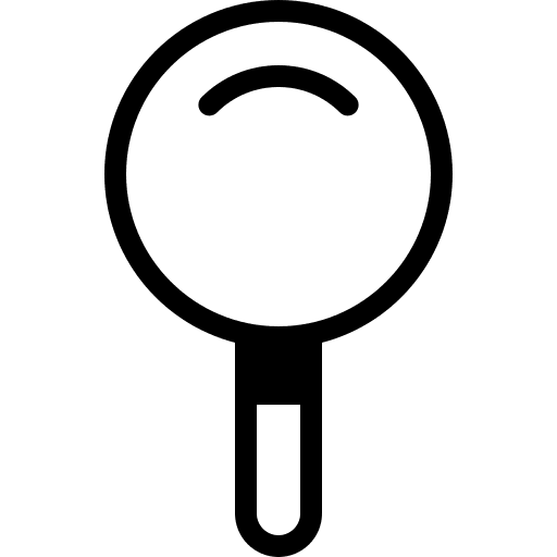 Loupe education research find icon