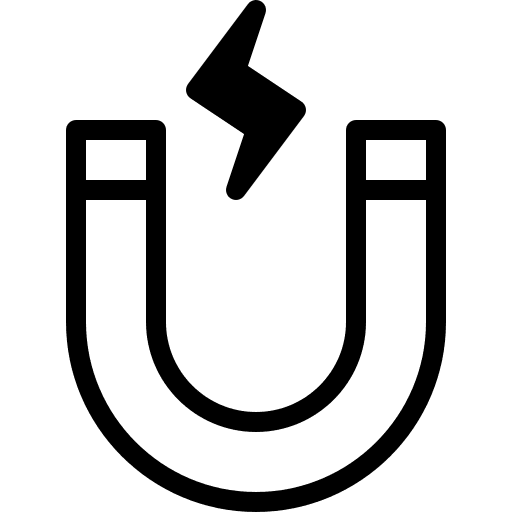 Magnet science magnet attraction icon