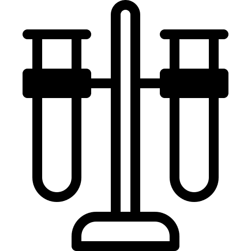 Test tube education laboratory test tube icon