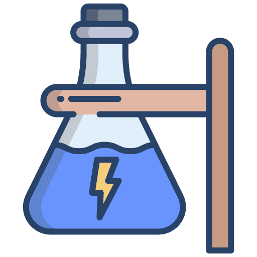 Flask chemicals chemical chemistry icon