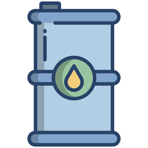 Oil barrel petroleum fuel petrol icon