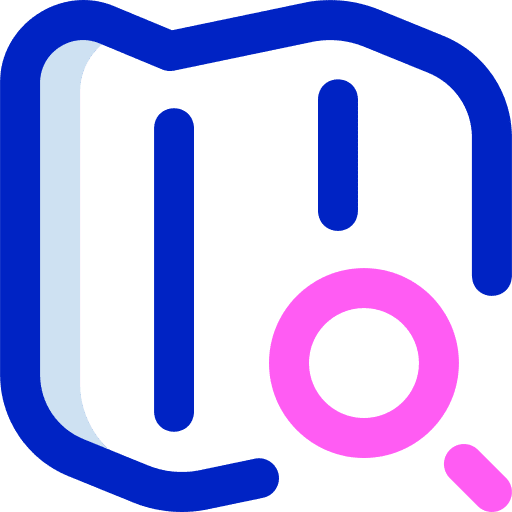 Search loupe search location magnifying glass icon