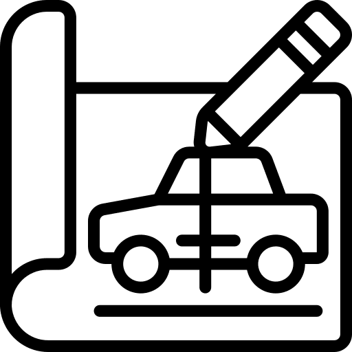 Blueprint blueprint vehicle project icon