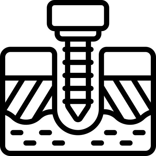 Drilling construction drilling tool icon