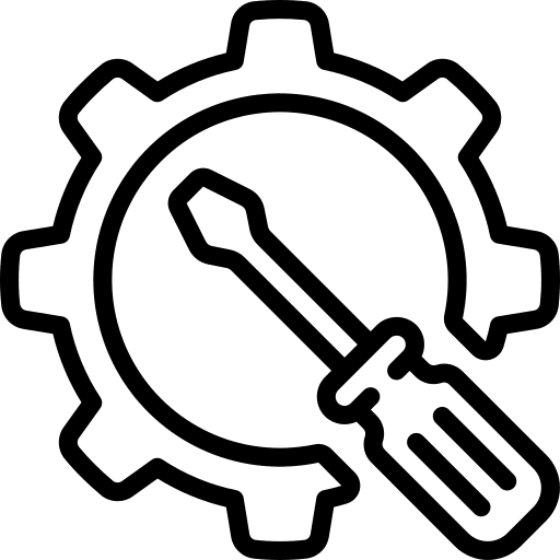 Screwdriver work tool repair maintenance icon