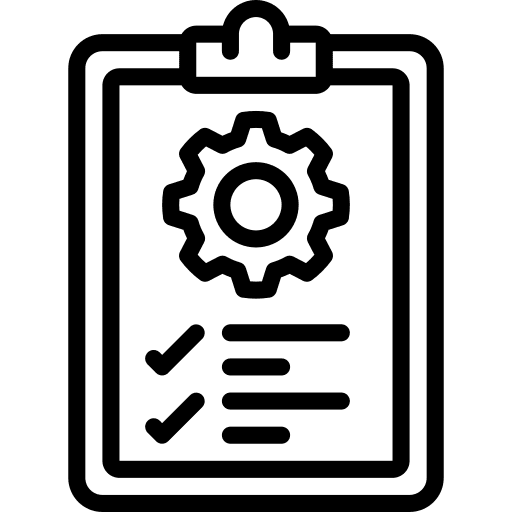 Checklist engineering files and folders checklist icon