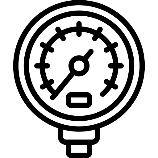 Pressure gauge measure construction and tools pressure gauge icon