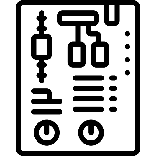 Circuit board circuit board electronics technology icon