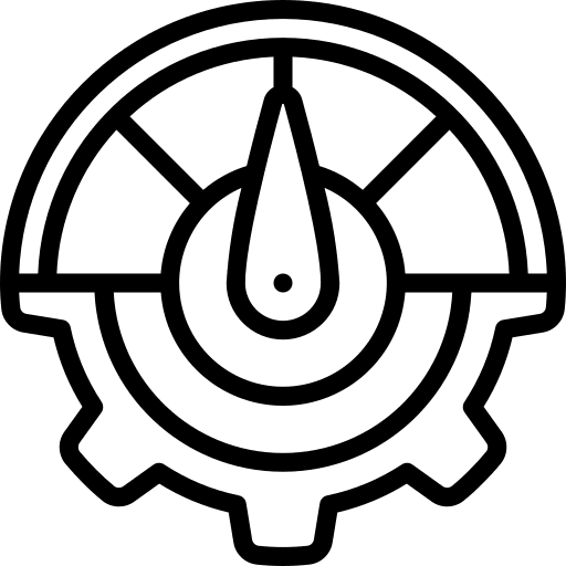 Performance measurement setting gear icon