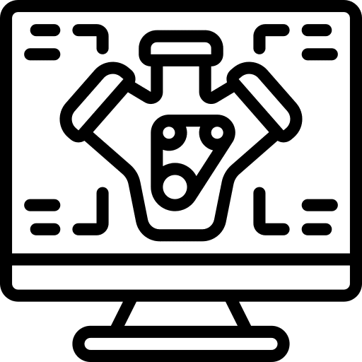 Computer desktop transportation electronics icon