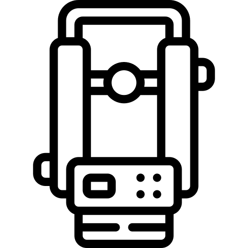 Theodolite measurement technology theodolite icon