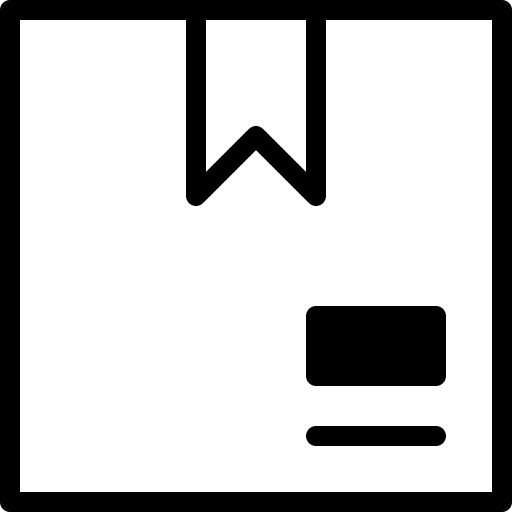 Product shipping and delivery delivery box product icon