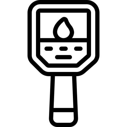 Thermal imaging tool infrared thermal imaging icon