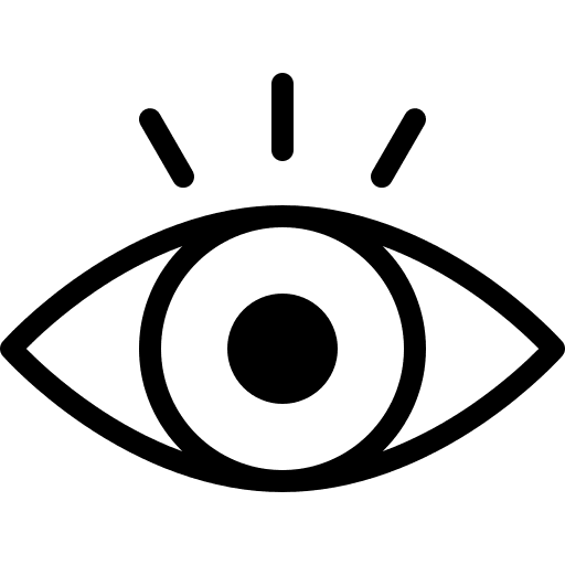 Visibility ui see visibility icon