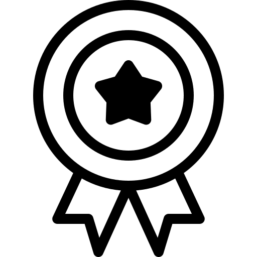 Medal winner sports and competition reward icon