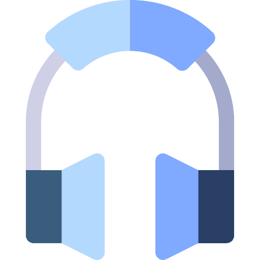 Headphones earphones communications headphone icon